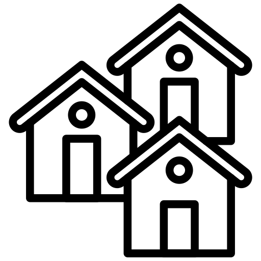 residential houses icon